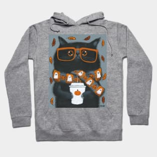 Autumn Pumpkin Spice Kitty Hoodie